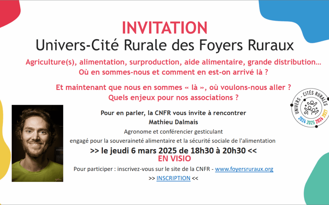 Cap sur l’Univers’Cité Rurale 2025