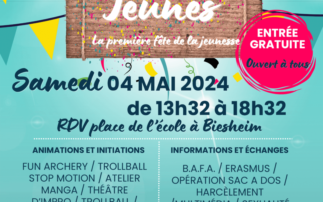 Festiv’jeunes: le premier festival de la jeunesse.