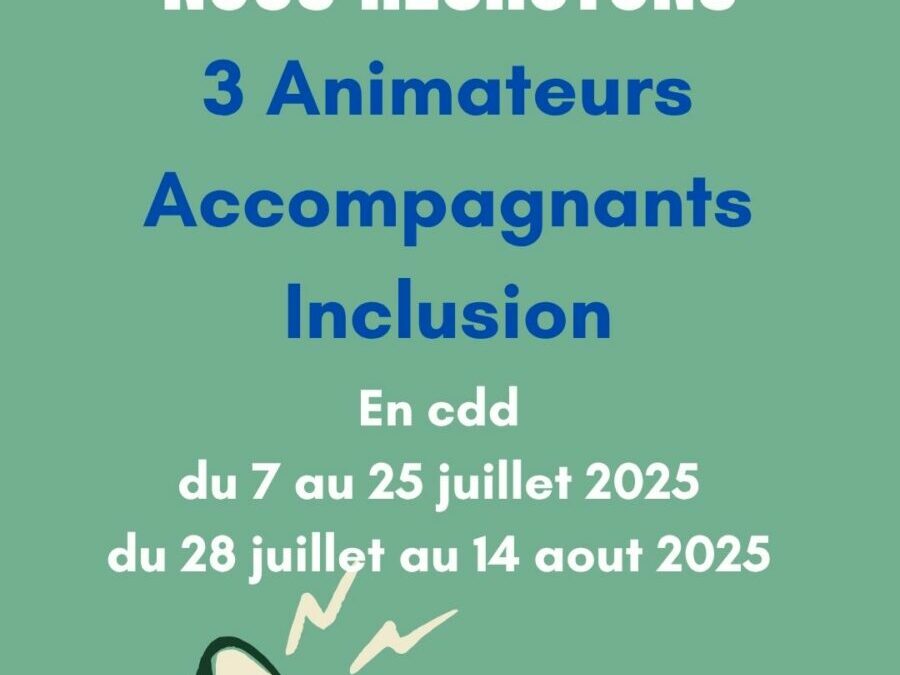 Offre d’emploi!